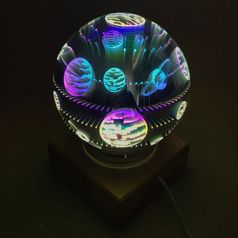 USB Ночник Магический шар Галактика (Неподвижный)