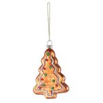 Набор ёлочных украшений Ginger celebration из коллекции New Year Essential, 4 шт.