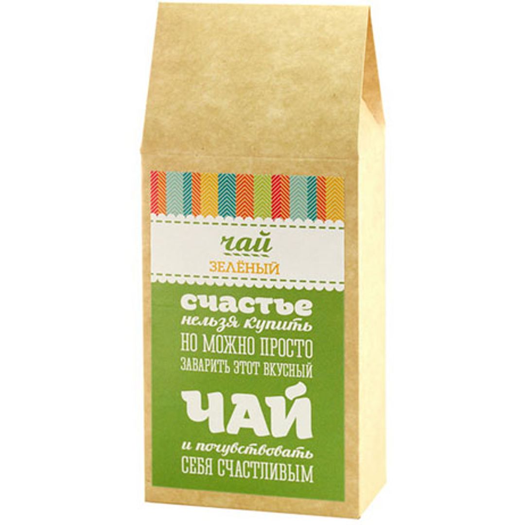 Зеленый липовый чай Счастье