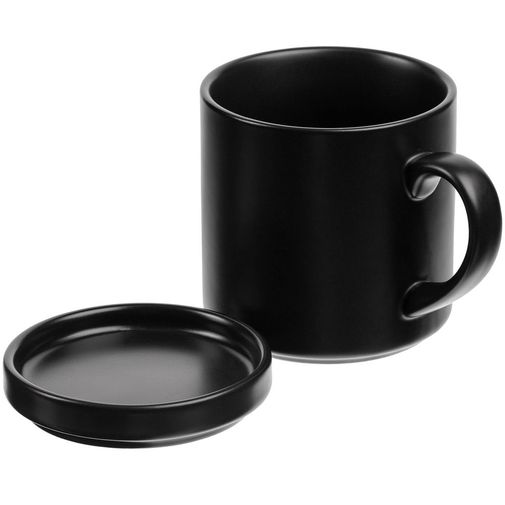 Кружка с подогревом и беспроводной зарядкой Dual Base Plus (Черная) Кружка с подогревом и беспроводной зарядкой Dual Base Plus (Черная)