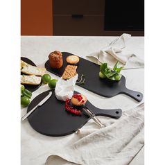 Доска сервировочная Rubris (30х45 см, черная)