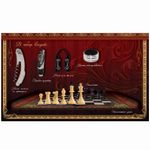 Подарочный набор для вина с шахматами