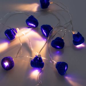 Гирлянда Cosy Poms (Синяя)