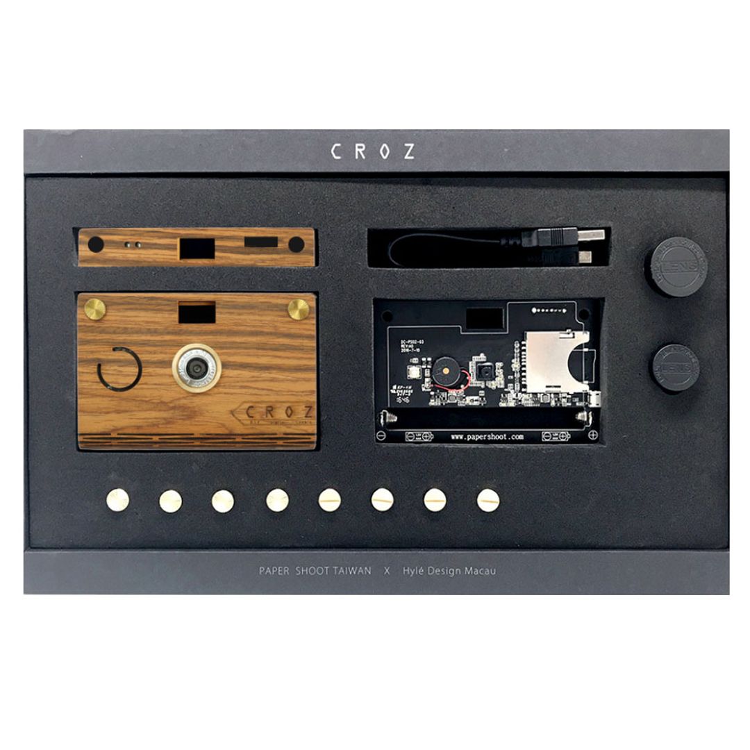 Деревянный цифровой фотоаппарат PaperShoot Rosewood