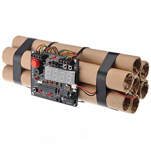 Будильник Чака Норриса Динамит