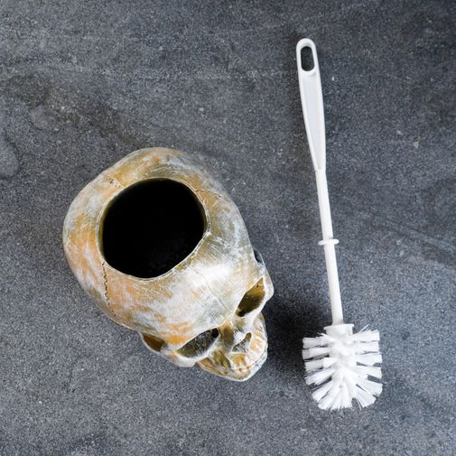 Ёршик для туалета Череп