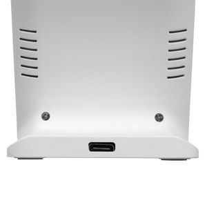 Беспроводное зарядное устройство с быстрой зарядкой Overtop (Белое)