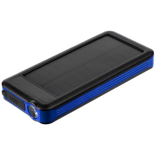 Аккумулятор с беспроводной зарядкой Holiday Maker Wireless, 10000 мАч (Синий)