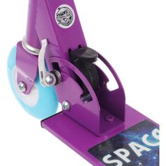 Самокат-снегокат Space is waiting (2 в 1) (Голубой)