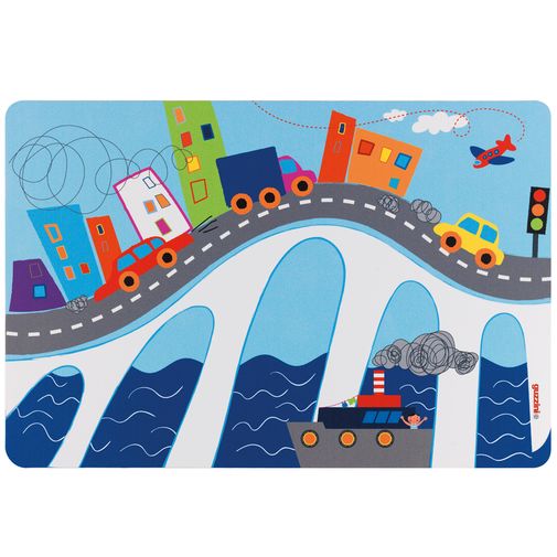 Коврик сервировочный On the Road (детский) (Синий)
