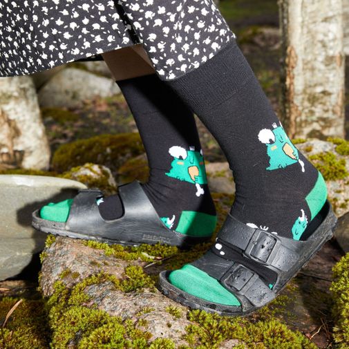 Носки Царевна уже не та, хотя еще лягушка Носки Царевна уже не та, хотя еще лягушка