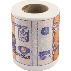 Туалетная бумага Купюра 5000 рублей