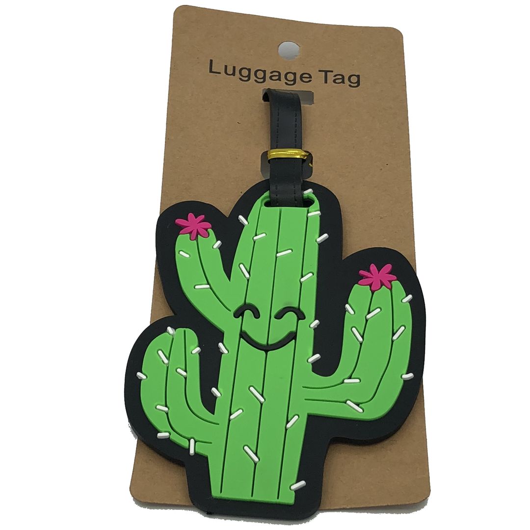 Бирка для багажа Кактус Бирка для багажа Кактус