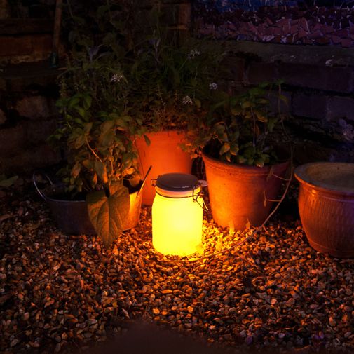 Светящаяся банка на солнечной батарее Sun Jar