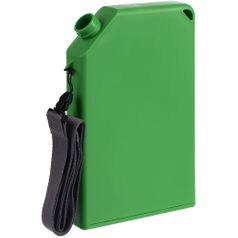 Плоская бутылка для воды Flacon (зеленый) Плоская бутылка для воды Flacon (зеленый)