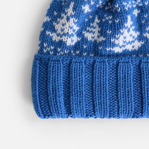 Шапка Holidale (синяя с молочным) Шапка Holidale (синяя с молочным)