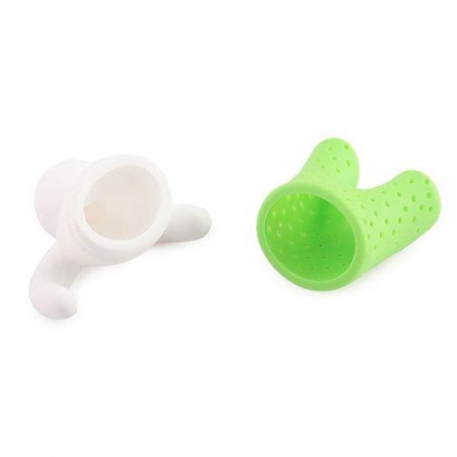 Заварник для чая Mr. Tea (Белый с салатовым)