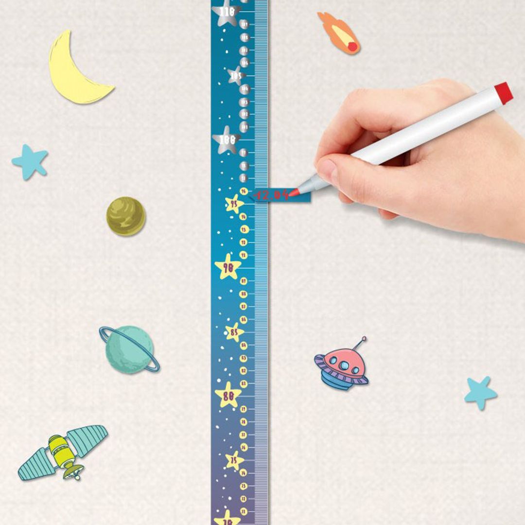 Скретч-ростомер Космические приключения
