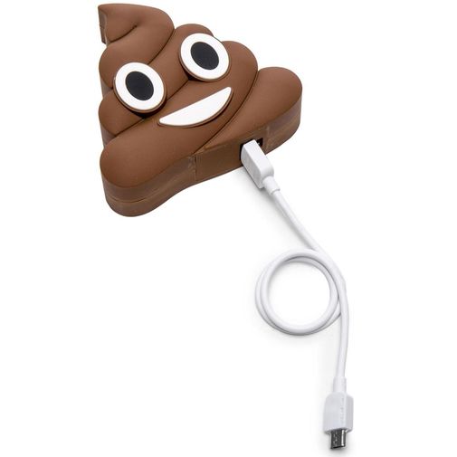 Внешний аккумулятор Power Bank Emoji Какашка