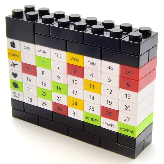 Календарь Лего (Черный)