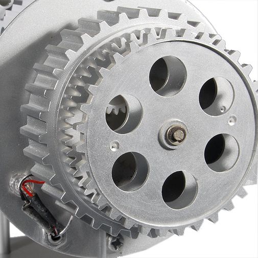 Листающие часы с будильником и подсветкой