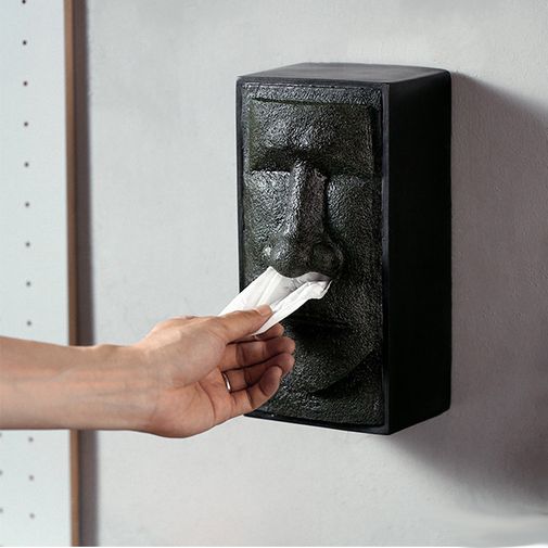 Органайзер для салфеток Статуя Моаи MOAI Органайзер для салфеток Статуя Моаи MOAI