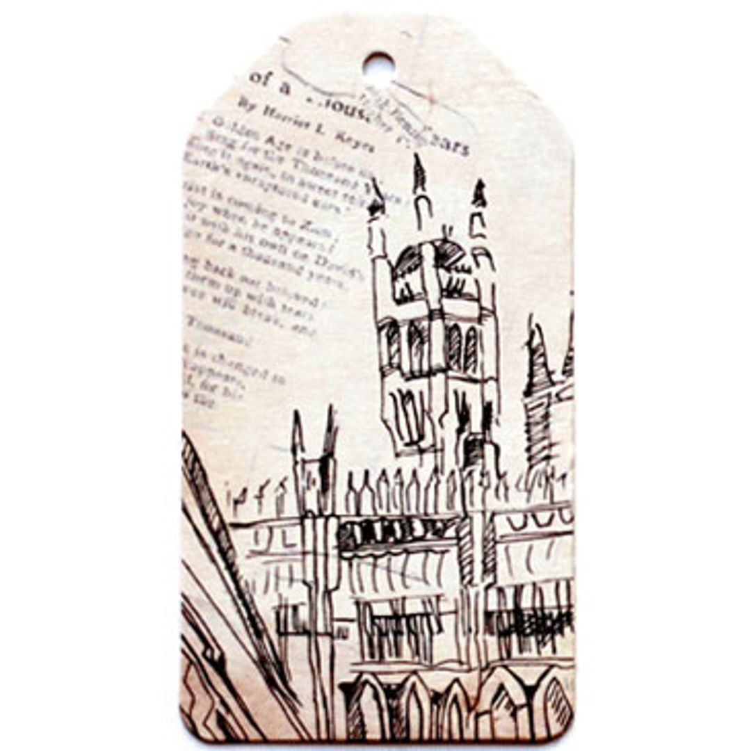 Бирка упаковочная Лондон — погон Бирка упаковочная Лондон — погон