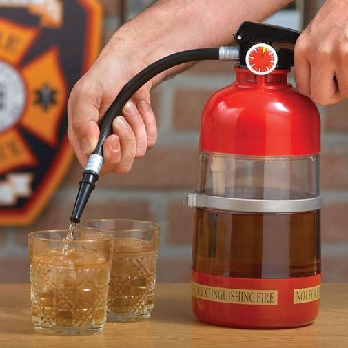 Диспенсер для напитков Огнетушитель Диспенсер для напитков Огнетушитель