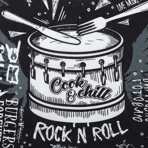 Кухонное полотенце Rock'n'roll
