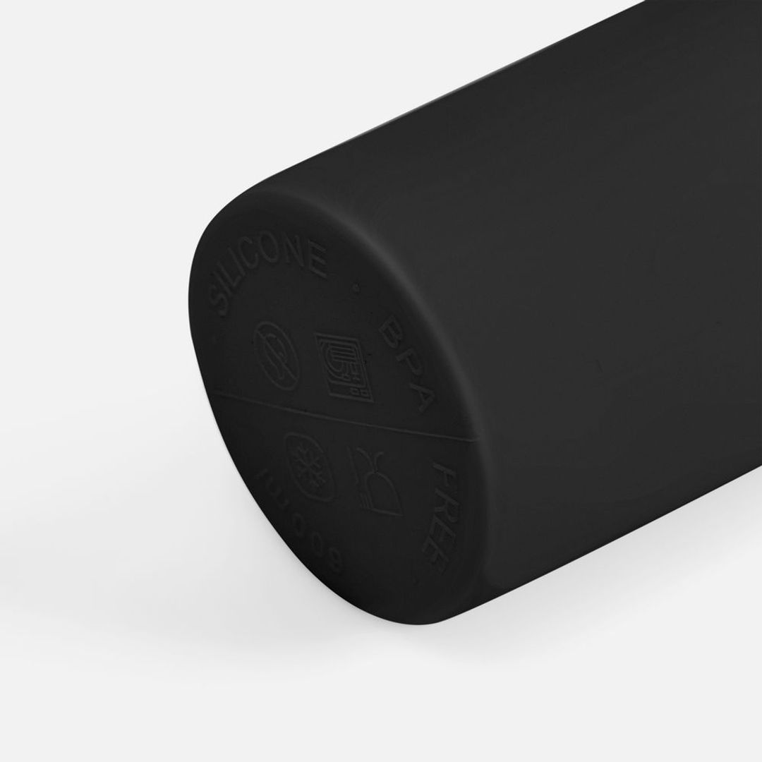 Складная бутылка для воды Langfossen (Черная)