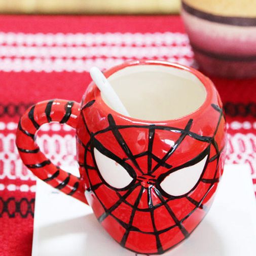 Кружка Человек-Паук Spiderman Вид сверху