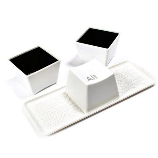 Набор чашек Ctrl+Alt+Del (Белый) Набор чашек Ctrl+Alt+Del (Белый)