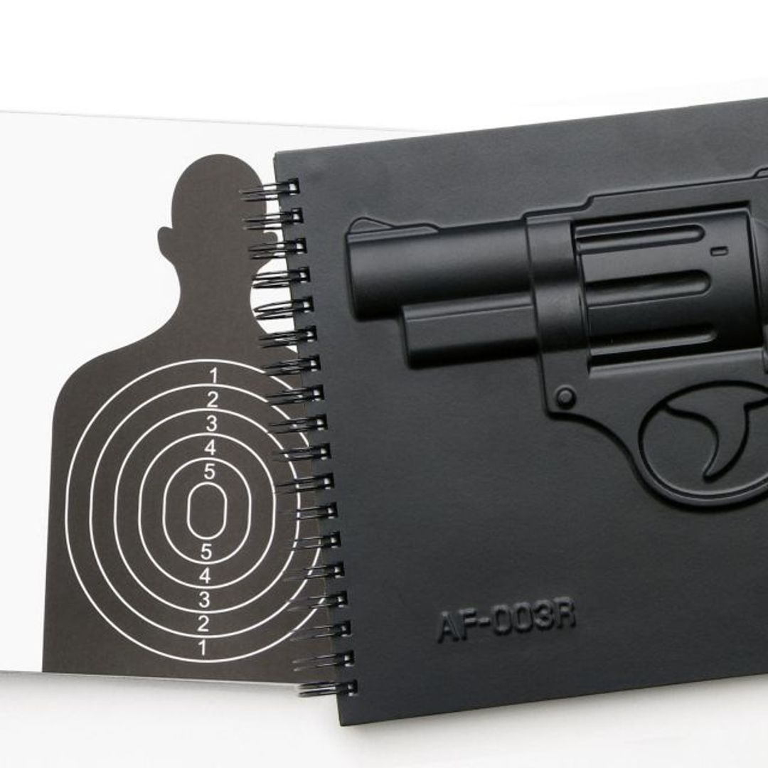 Блокнот Пистолет Блокнот Пистолет