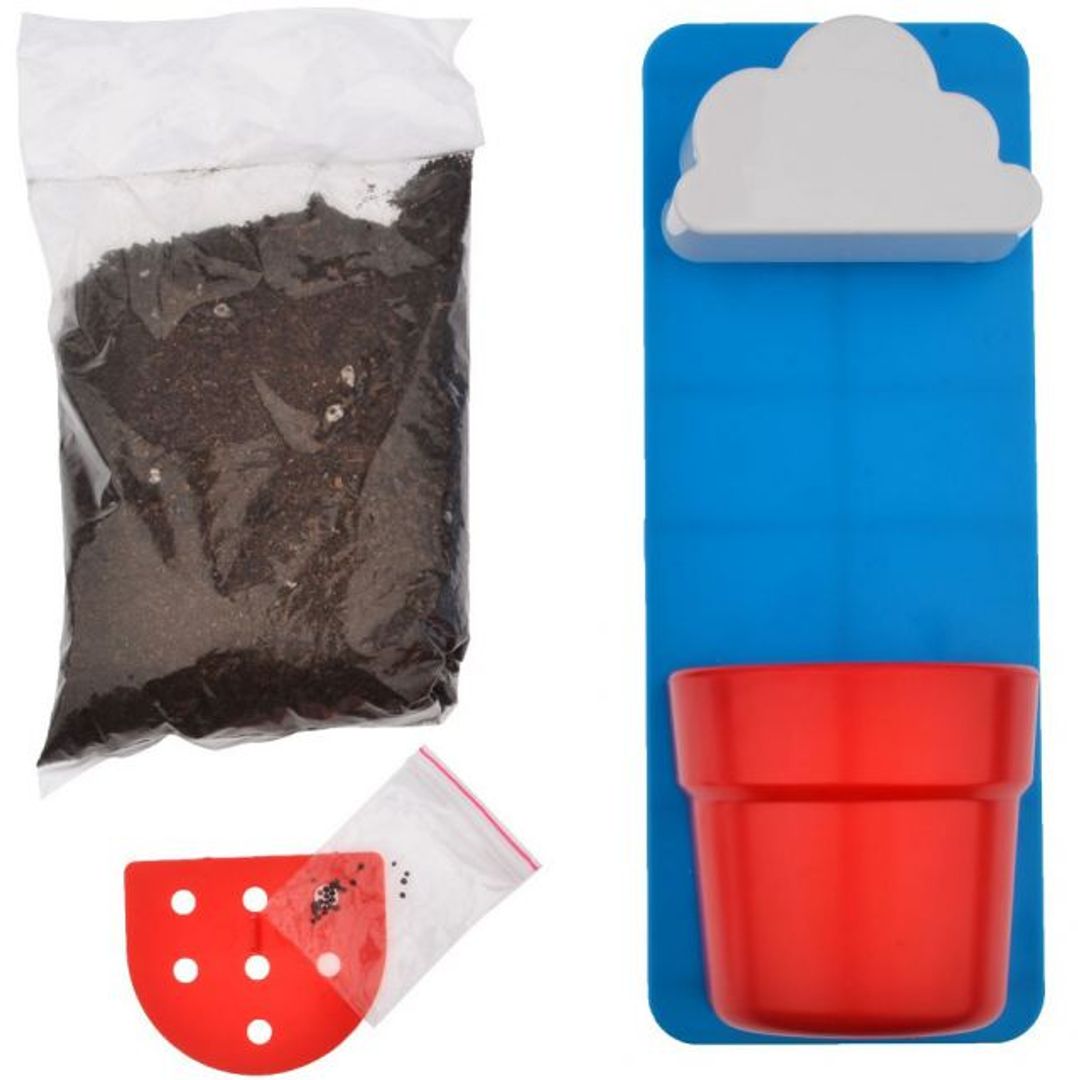 Цветочный горшок с поливом Облако Rainy Cloud Цветочный горшок с поливом Облако Rainy Cloud