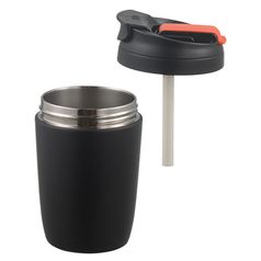 Термокружка Sup Cup черная (350 мл)