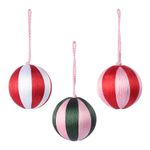 Набор елочных украшений Circus из коллекции New Year Essential, 3 шт.