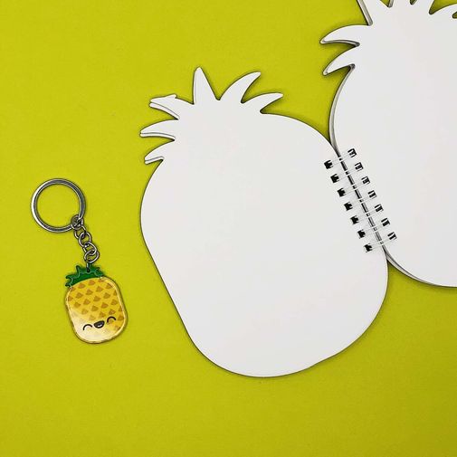 Блокнот+брелок Ананас Funny pineapple Блокнот+брелок Ананас Funny pineapple