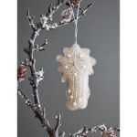 Набор елочных украшений Christmas pearls из коллекции New Year Essential, 4 шт.