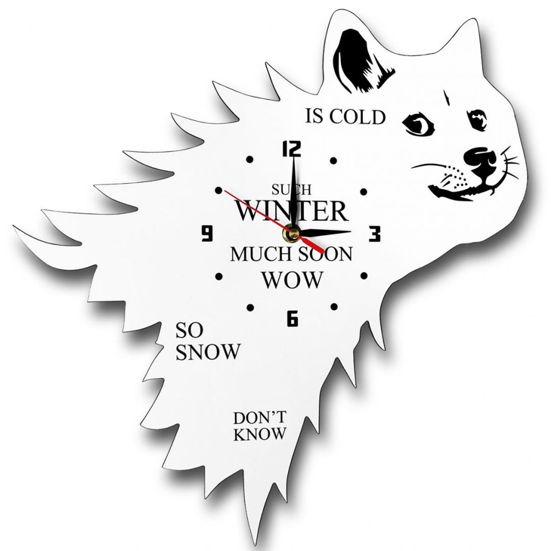 Часы настенные Зима близко Часы настенные Зима близко