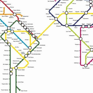 Карта Мирового Метро Карта Мирового Метро