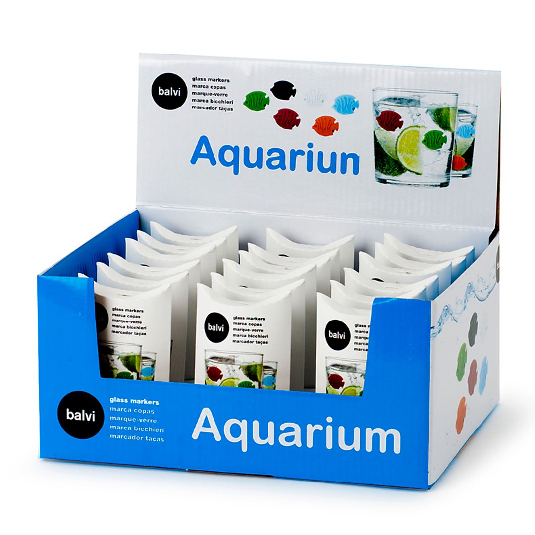Маркеры для стаканов Аквариум (6 шт)