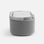 Колонка с часами и беспроводной зарядкой Veske ver.2 (серый) Колонка с часами и беспроводной зарядкой Veske ver.2 (серый)