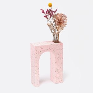 Ваза для цветов одинарная Acquedotto (Розовый)