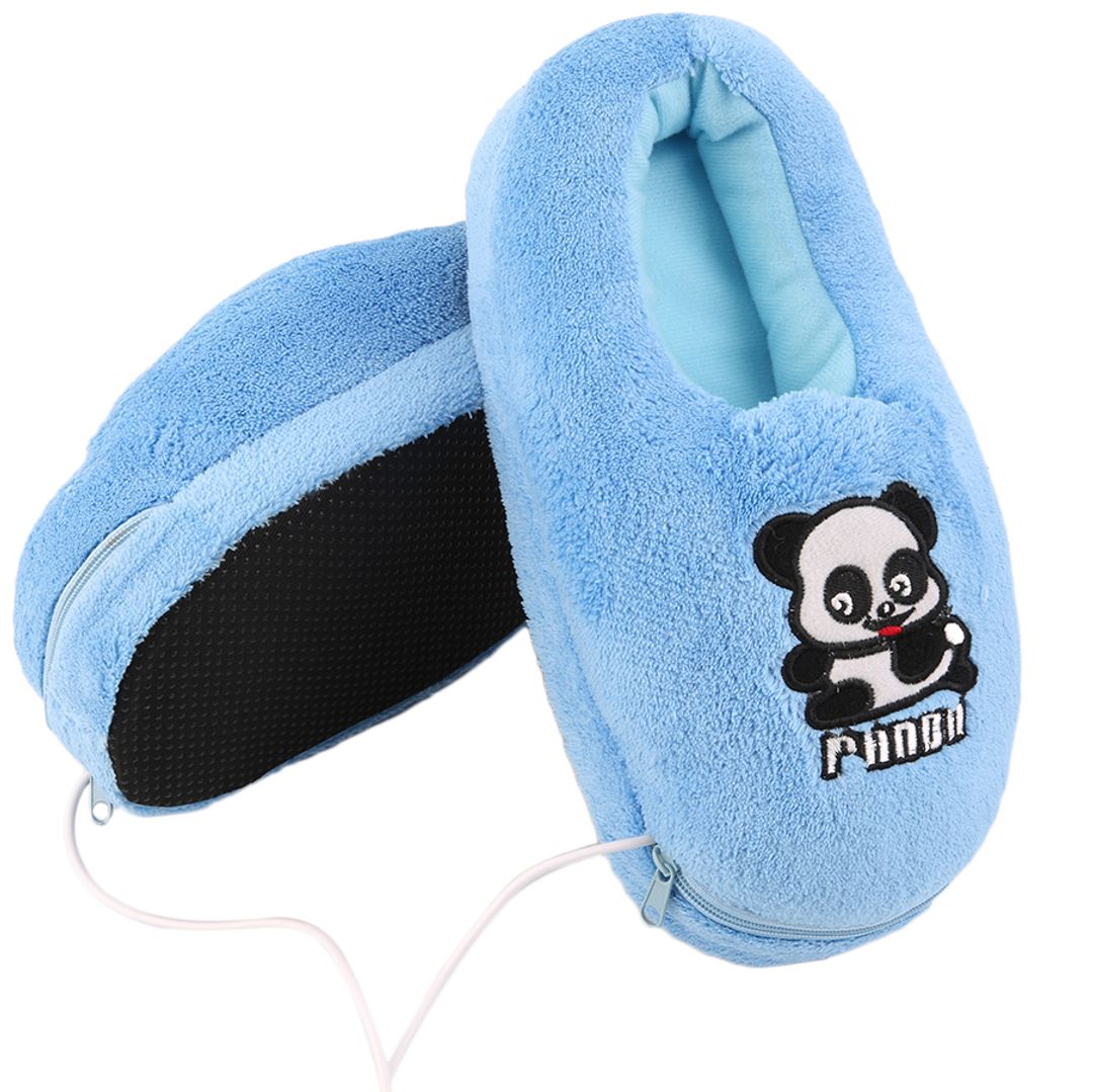 Тапочки с подогревом от USB Панда