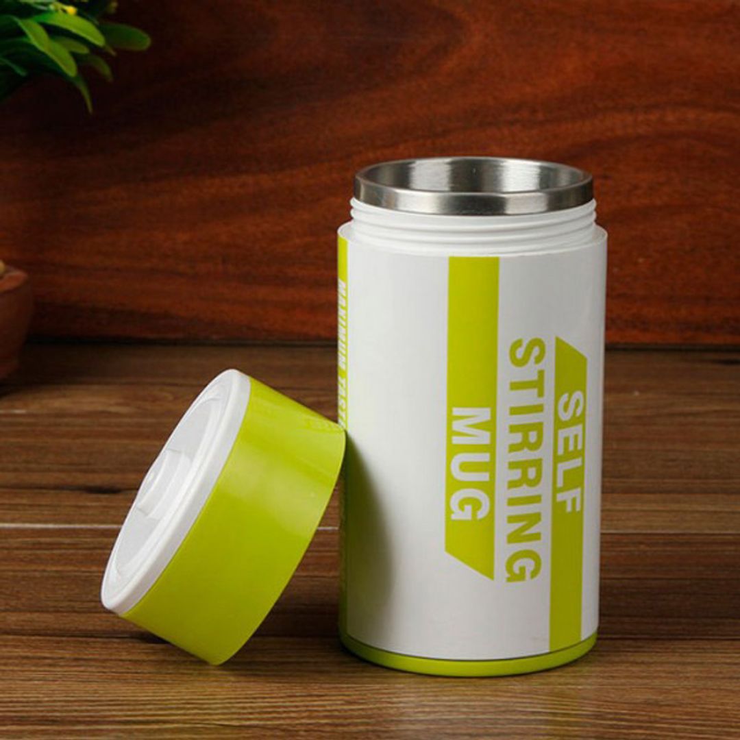 Кружка-термос Мешалка Батарейка Battery Mug