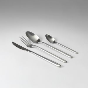 Набор столовых приборов Pure, серебристые матовые, 24 пред. Набор столовых приборов Pure, серебристые матовые, 24 пред.