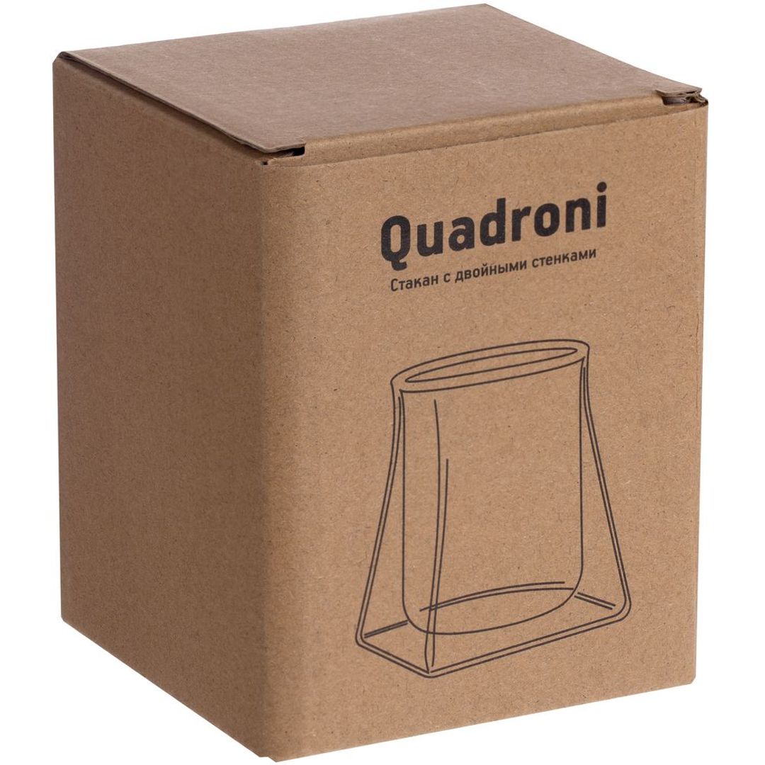 Стакан с двойными стенками Quadroni Стакан с двойными стенками Quadroni