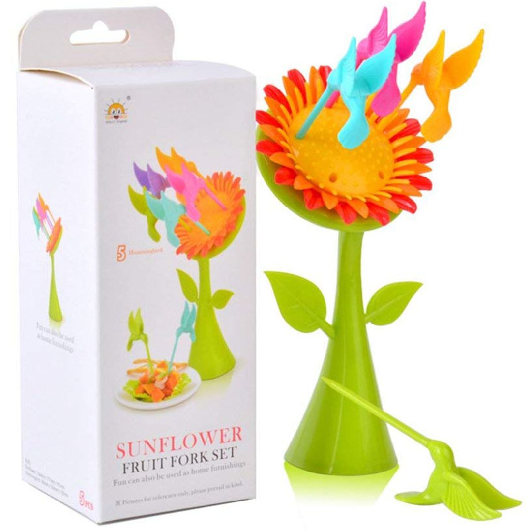 Шпажки для канапе Птички на подсолнухе Шпажки для канапе Птички на подсолнухе