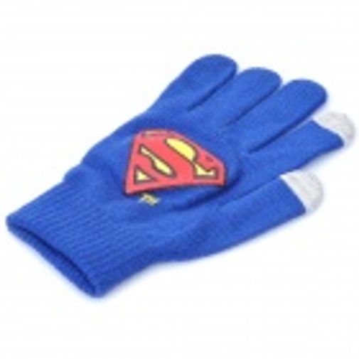 Перчатки для сенсорного экрана Superman Перчатки для сенсорного экрана Superman