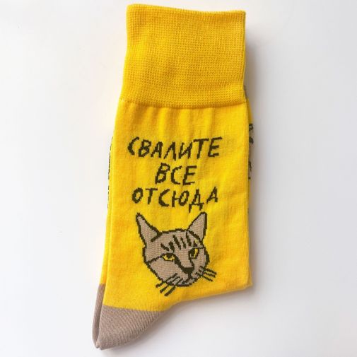 Носки Кот, у которого все дома